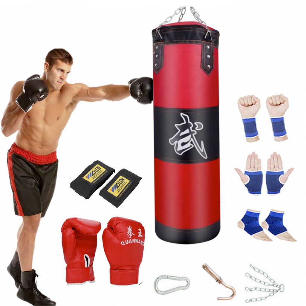 Boxing Trainer Fitness Punching Bag Set – Full Home Training Kit
