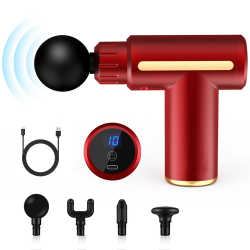 SEJOY™ Compact Deep Tissue Massage Gun – 10-Speed Cordless Recovery Tool