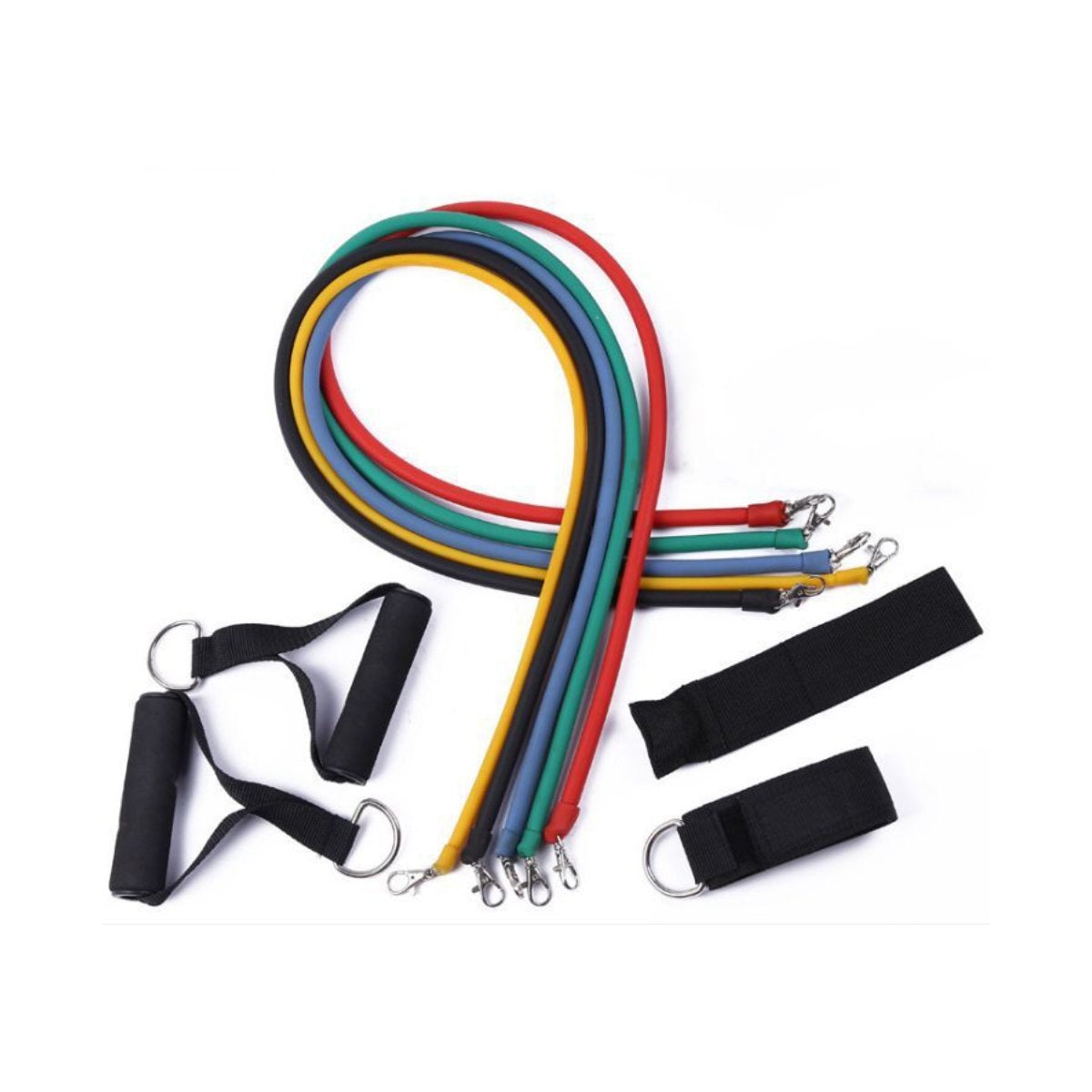 10-in-1 Resistance Bands Set for Home Workout – Full Body Training Kit