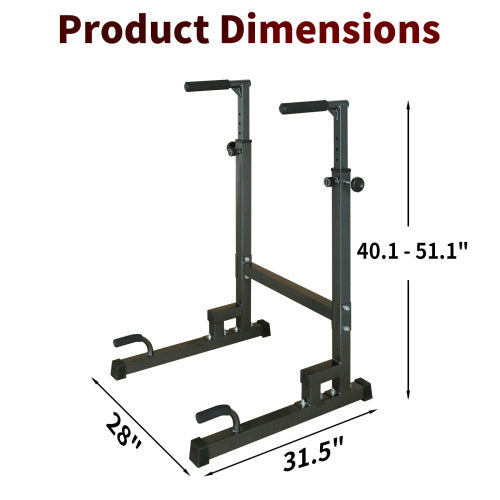 Power Tower Dip Station – Multi-Function Adjustable Home Gym Equipment