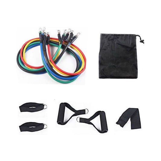 10-in-1 Resistance Bands Set for Home Workout – Full Body Training Kit