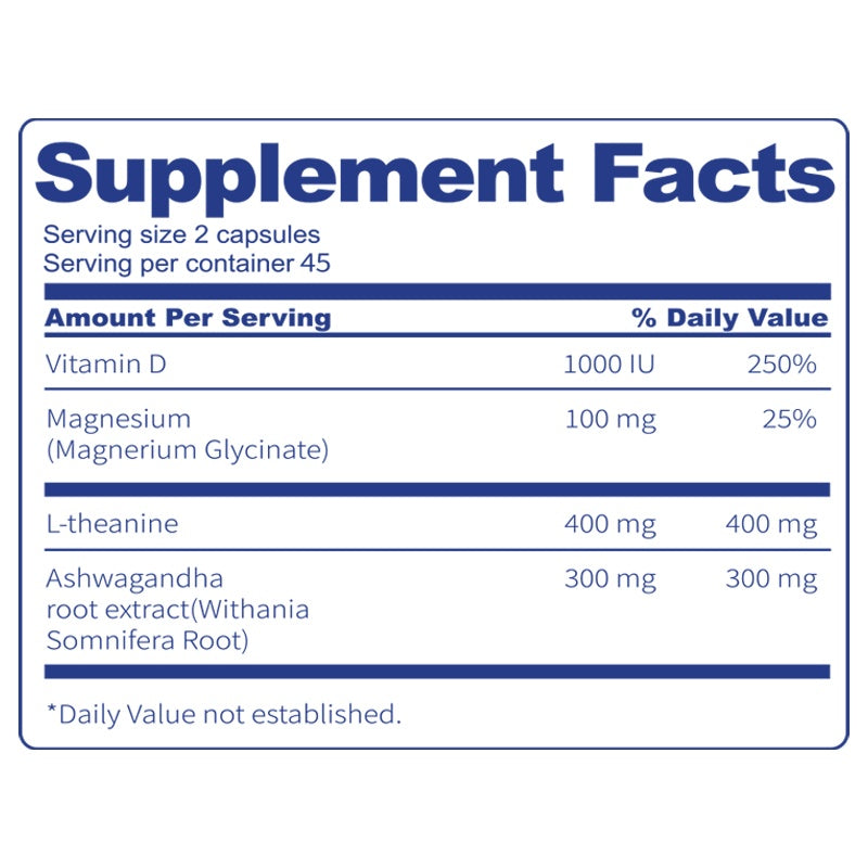 BSYS Magnesium Supplements – Sleep, Muscle & Stress Support | 1/2/3 Bottles