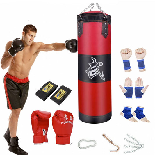 Boxing Trainer Fitness Punching Bag Set – Full Home Training Kit