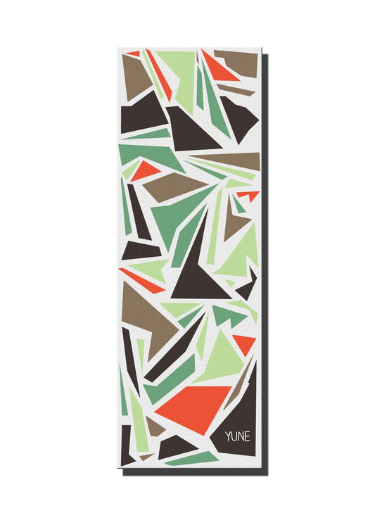 Yune Eco-Friendly Non-Slip Yoga Mat – 6mm Thick, Multicolor