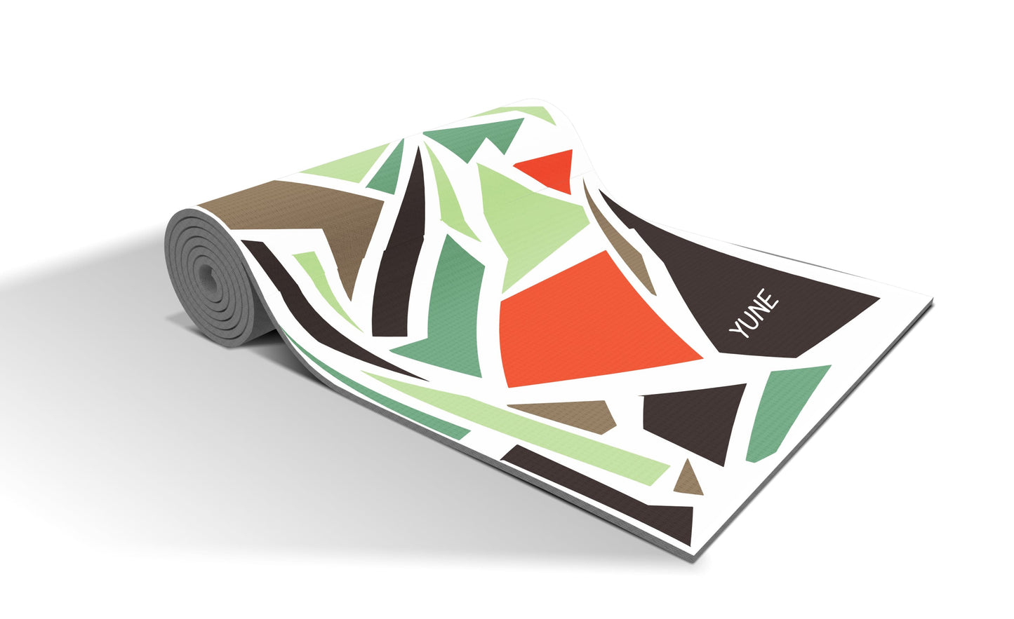 Yune Eco-Friendly Non-Slip Yoga Mat – 6mm Thick, Multicolor